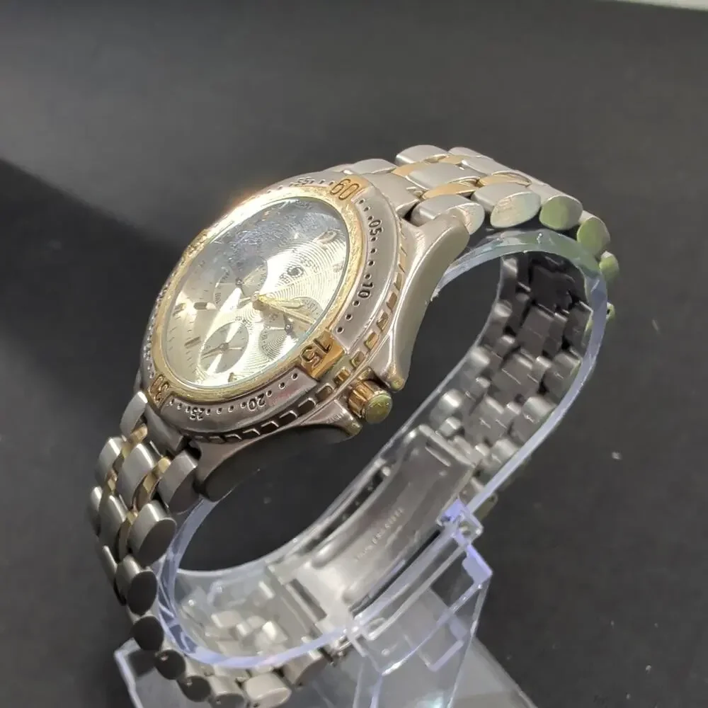 Men's Vintage Fossil Blue BQ 9037 37mm 7.75